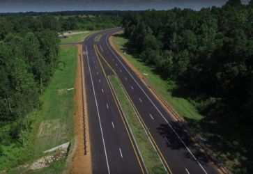 State Route 222, Fayette / Haywood Counties, Tennessee